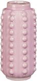 Mica Decorations Bloemenvaas Boaz Gebobbeld Roze 18 x 8 cm