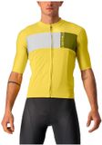 Castelli Prologo 7 Fietsshirt Korte Mouw Heren Licht Geel XXL