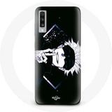 Maniacase Hoesje voor Samsung Galaxy A70 Satoru Gojo Jujutsu Kaisen kunst Anime Manga