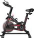 Bolt Edge Hometrainer, fiets met vermogensmeter – crosstrainer – vliegwiel van 10 kg – verstelbare zithoogte en handgrepen – maximale belasting 150 kg – geschikt voor thuisgebruik