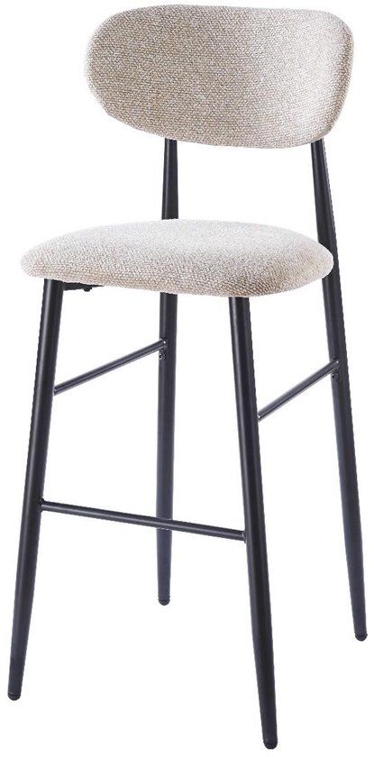 DS4U - Sumi Barkruk - 75 cm - Beige/Zwart