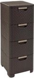 Curver Style Ladesysteem - 4x 14L - Bruin