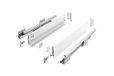 GTV Ladesysteem AXIS PRO - ladenset met volledig uittrekbare en soft-close - lengte 400 mm - hoogte 86 mm - kleur wit