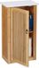 Merkloos Relaxdays Hangkast voor Badkamer - Bamboe en MDF - 1 stuk - 60x34,5x21 cm