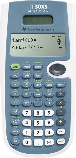 Texas Instruments TI-30XS MultiView Scientific Calculator - Blue
