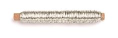 Glorex 6 2220 042 - wikkeldraad, 0,5 mm x 50 m (100 g), zilverkleurig