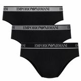 EMPORIO Armani Herenslips 3-pack met logoband zwart