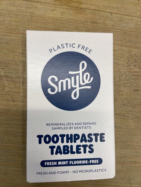 Smyle Tandpasta Tabs Navulling zonder Fluoride - 65 stuks