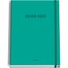 Dohe - Ruitjesschrift A4-100 Bladen Dikte 90 g/m², Formaat 22,8x30 cm, Harde Kaft, Ringband en Elastieksluiting, Ruitjes 5 mm, Schoolmateriaal - COLOUR VIBES Groen