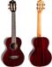 Flight Iris Tinta Tenor TPP Ukulele met All Solid Mahogany Body, Rosewood Toets en Fluorocarbon Snaren, Transparent Purple