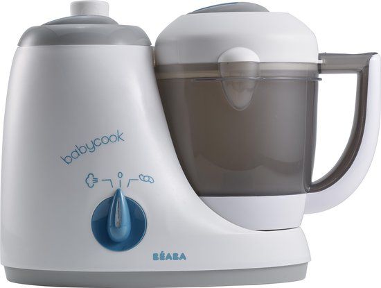 Béaba Babycook Original 4-in-1 Babyvoeding Bereider - Grijs/Wit - 800 ml