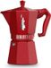 Bialetti Moka Exclusive Cafetière Rouge 6t