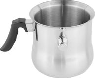 Haushalt Melkpannetje - 1.2 liter - RVS - Zilverkleurig