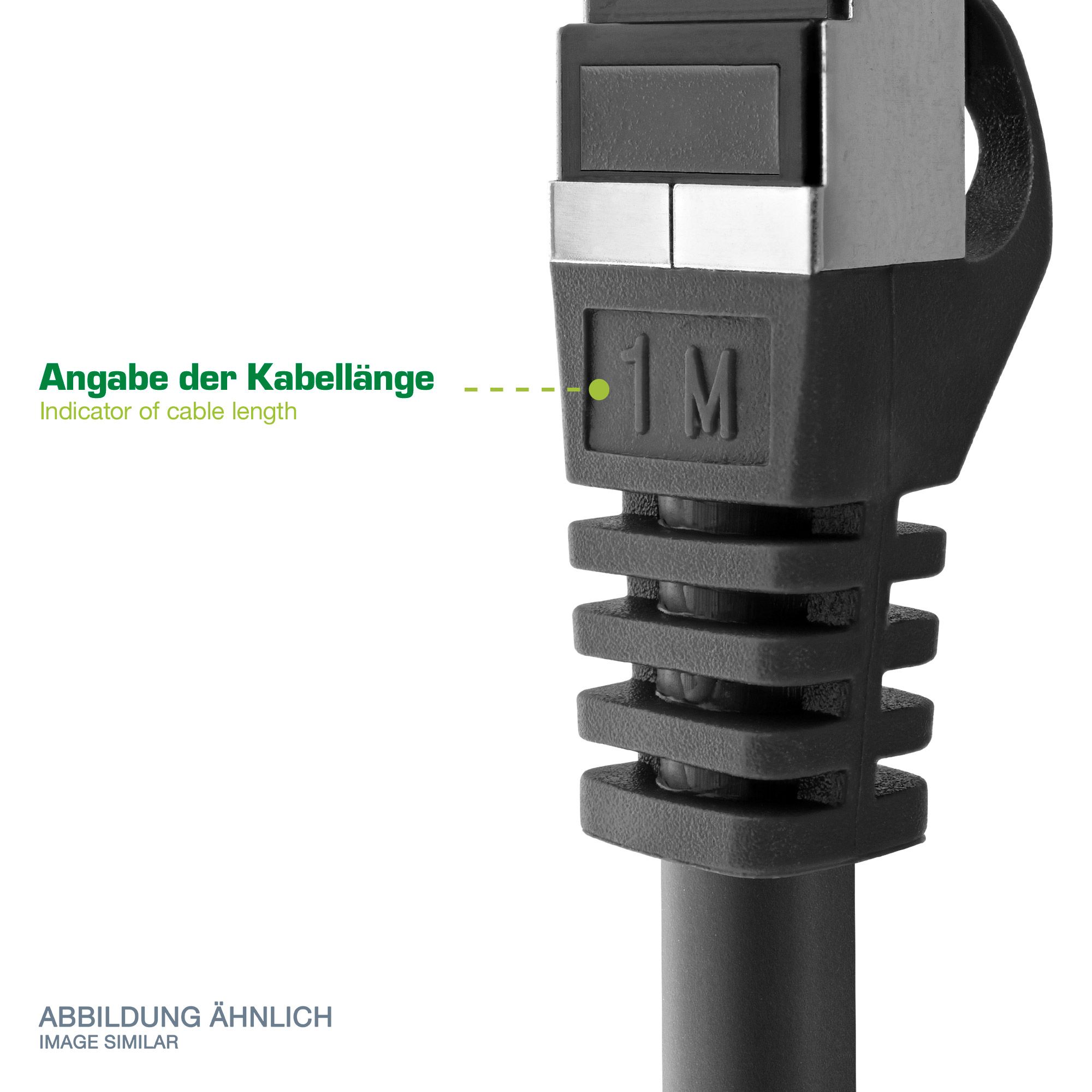 InLine 72614G netwerkkabel Groen 1,5 m Cat6a S/FTP (S-STP) Rond