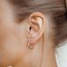 Hey Happiness Medium Hoepel Essential Dames Oorringen - 925 Sterling Zilver - Ø18 mm