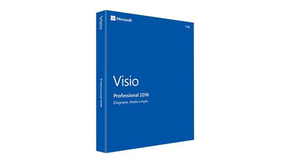 Microsoft Visio Professional 2016 - 1 User - English