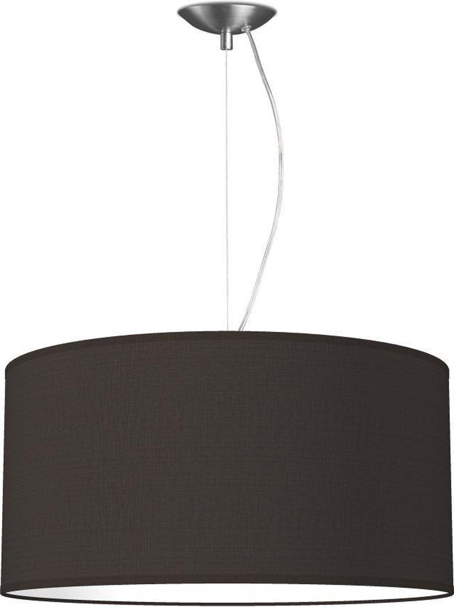 Home Sweet Home Hanglamp - - verlichtingspendel inclusief lampenkap - moderne pendellamp - 1 lichts - Ø 50 cm lengte 100cm - geschikt voor E27 LED lampe - zwart