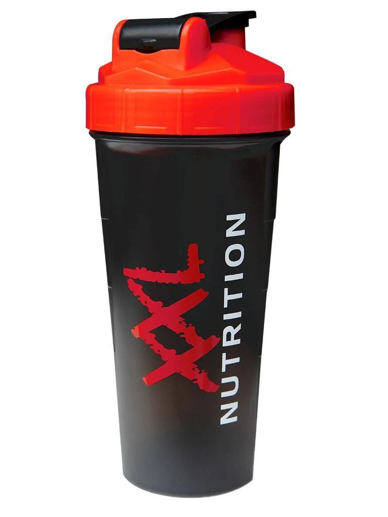 XXL Nutrition Shaker - Zwart/Rood - 800 ml