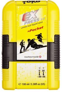 Toko Ski/Snowboard Wax - Express Pocket - All Condition Liquid - 100 ml - Transparent