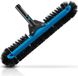 Brosse de piscine tête de brosse murale 50,8 cm poils en nylon connecteur en aluminium pour manche télescopique pour piscines enterrées et hors sol sans manche
