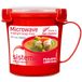 Sistema Magnetron Soep Mok met Deksel en Steam Release Vent, Vaatwasmachinebestendig, 22oz, Rood