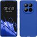 kwmobile telefoonhoesje geschikt voor Xiaomi Redmi Note 15 4G / 5G / Poco M8 5G - Hoesje voor smartphone - Precisie camera uitsnede - In Baltisch blauw