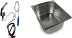 Évier 325x265x150. Convient aux camping-cars, caravanes et fourgonnettes (T 4/5/6, Vito, Sprinter, Transit). Lavabo