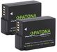 Patona Premium vervanging voor accu Panasonic DMW BLC12 E (echte 1000mAh) Lumix DC FZ1000 II G91 DMC GX8 G70 G81 G7 G6 G5 FZ2000 FZ1000 FZ200 FZ300