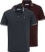 JACK & JONES JJEPAULOS POLO SS 2PK MP NOOS Heren T-shirt - Fired Brick - XL