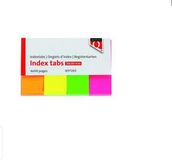 Merkloos Quantore Indextabs 20x50mm neon 200 stuks