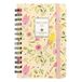 Turnowsky Weekplanner voor 12 maanden, zakplanner met zwarte spiraal en ronde hoeken, Trancia Metal in de cover, 168 gekleurde pagina's, ideaal voor werk en universiteit, 9 x 13 cm