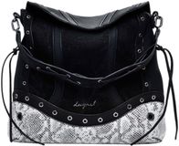 Desigual Jersey 2.0 Snake Patch Mini Backpack Black zwart