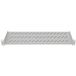 RS PRO 2U legbodem, staal grijs geventileerd, 483 mm x 400 mm x 88 mm