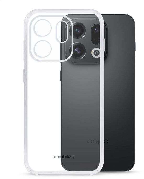 Mobilize TPU Back Cover Transparant OPPO Find X9