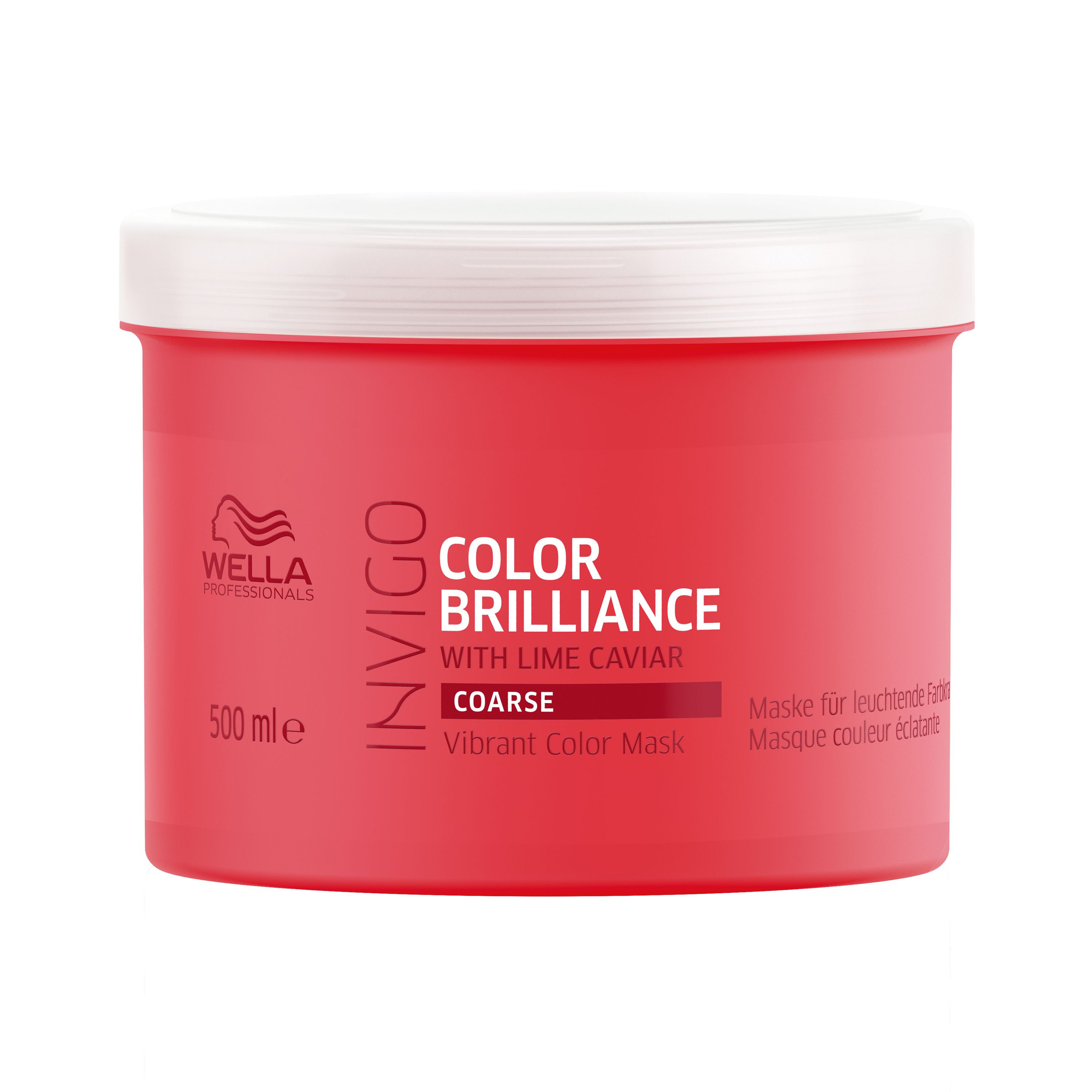 Wella Professionals INVIGO Brilliance Mask Coarse - 500ml - Haarmasker voor gekleurd haar