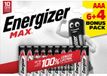 ENERGIZER MAX AAA alkaline batterij, micro-type, verpakking van 10 stuks