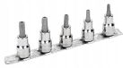 Bahco Torx Dopsleutel Set met Centraal Gat Rail-187, 5 Stuks