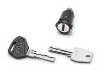 Givi Sluiting Van De Smart Lock-topkoffer Zilver