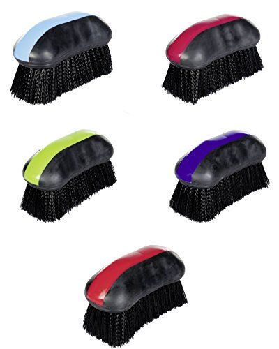 HKM wortelborstel met antislip handgreep - M - assorti