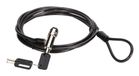 Conceptronic CUSTODIO02BNM Antivols Noir 1,8 m