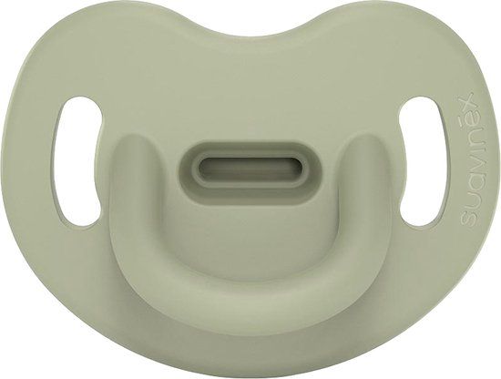 Suavinex Essence Flat Green 6-18m Silicone Fopspeen - SXSEA20081511