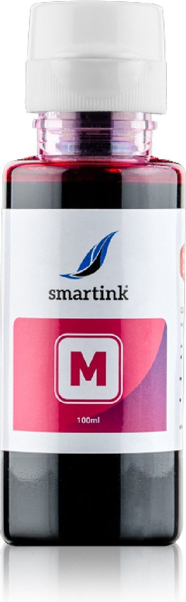 Smart ink Geschikt HP GT52 M Magenta 100 ml inktfles Huismerk