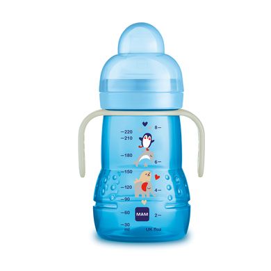 MAM Drinkfles Trainer+ Night - 220 ml - Olifant