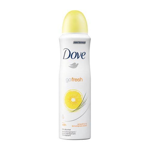 Dove Deodorant Go Fresh Grapefruit Lemongrass Deo Spray 150 ml