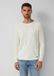 s.Oliver Strickpullover Heren L Katoen Wolwit