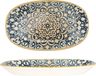 Bonna Plat de service - Alhambra - Porcelaine - 29x17 cm - set de 2