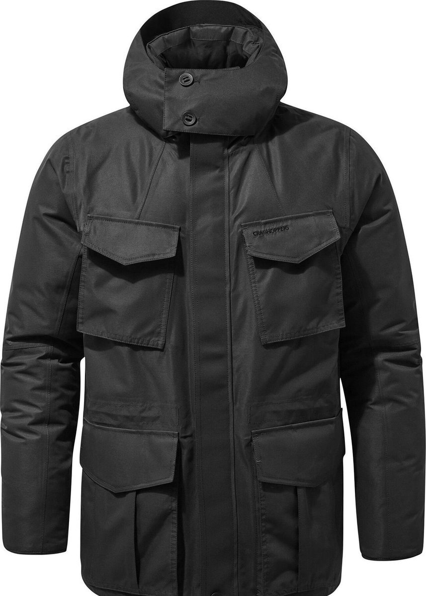 Craghoppers outdoorjas Black Pepper heren polyester zwart