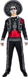 FUNIDELIA Mariachi kostuum - Day of the Dead Kostuum voor Mannen - Maat: L - Zwart