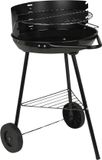 Merkloos / Sans marque Holland Connections Draagbare Houtskoolbarbecue met Wielen