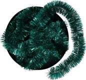 Inge-glas Inge Christmas Goods Kerstslinger - Emerald groen - Folieslinger - Kunststof - 270 cm